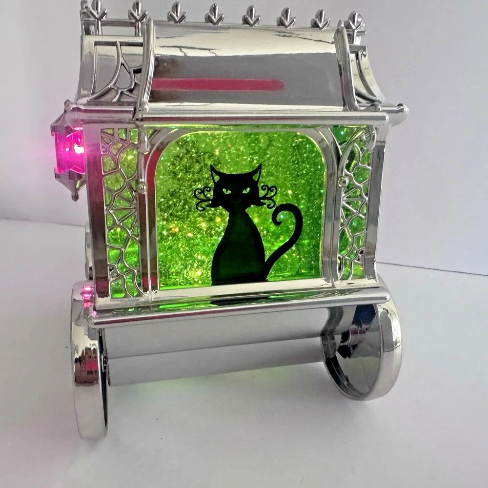 Bath & Body Works Halloween 3Wick Light Up Carriage Candle Holder 2023 Halloween